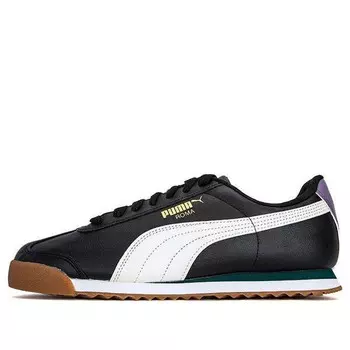Кроссовки roma basic plus 'white varsity green' Puma, черный