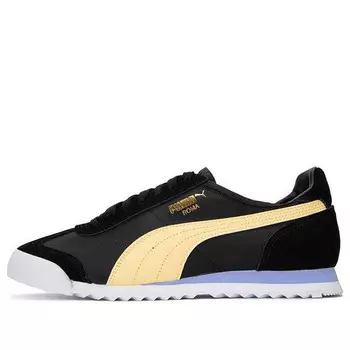 Кроссовки roma og nylon 'black' Puma, черный