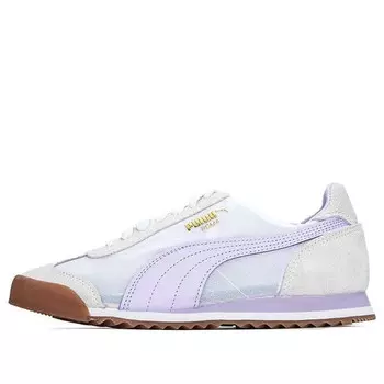Кроссовки roma og t 'white lavender' Puma, белый