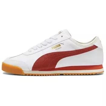 Кроссовки Roma Running Unisex Low-Top White Puma