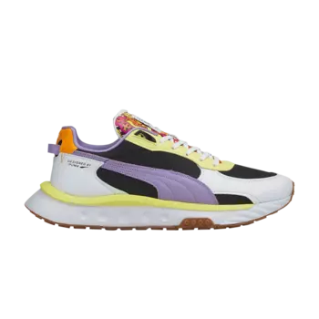 Кроссовки Romero Britto x Wild Rider Puma, белый