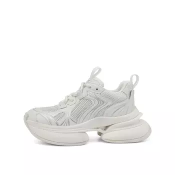 Кроссовки rosa bianca Chunky Sneakers Women's Low-top, серебряный