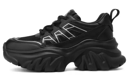Кроссовки Rosa Bianca Chunky Sneakers Women's Low-Top, черный