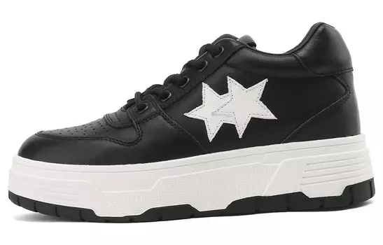 Кроссовки rosa bianca Skateboarding Shoes Women's Low-top, черный