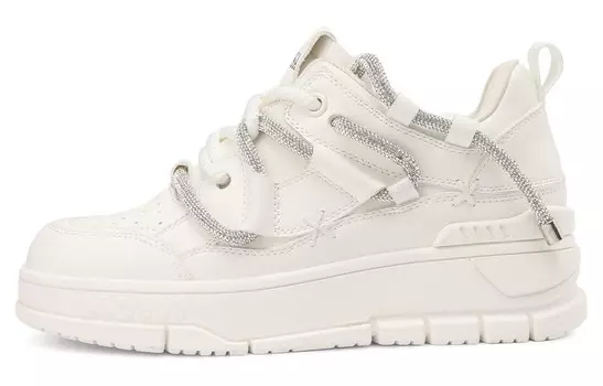 Кроссовки rosa bianca Skateboarding Shoes Women's Low-top, белый