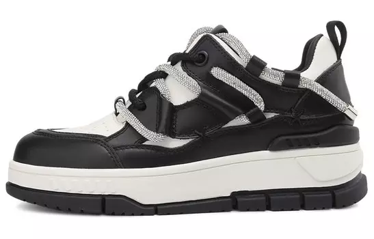 Кроссовки rosa bianca Skateboarding Shoes Women's Low-top, белый/черный