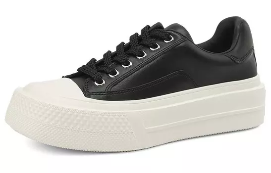 Кроссовки rosa bianca Skateboarding Shoes Women's Low-top, черный