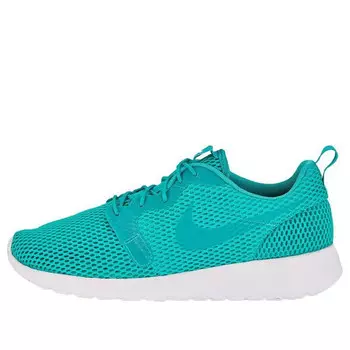Кроссовки roshe one hyperfuse br Nike, зеленый