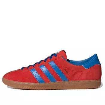 Кроссовки rouge 'red bright royal gum' Adidas, красный
