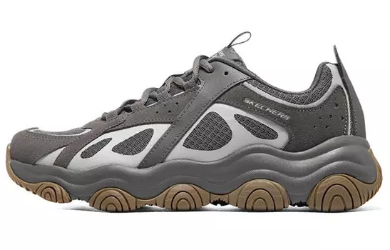 Кроссовки Rover X Chunky мужские низкие, угольно-пепельно-серебристые Skechers