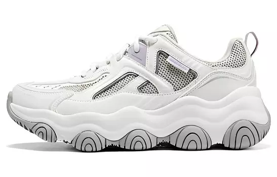 Кроссовки Rover X Chunky женские низкие белые/серые/фиолетовые Skechers
