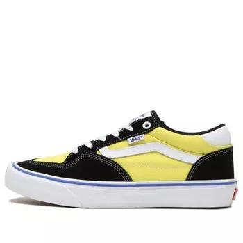 Кроссовки rowan 'black yellow' Vans, черный