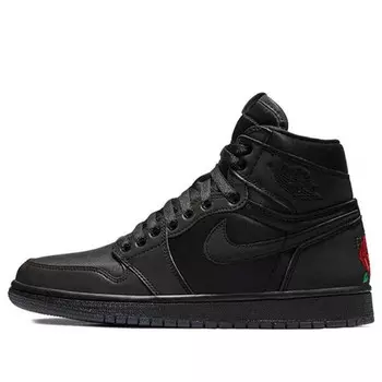 Кроссовки rox brown x 1 retro high og Air Jordan, черный
