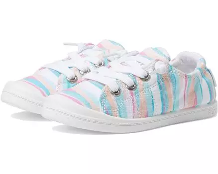 Кроссовки Roxy Bayshore IV, цвет White/Ocean Print