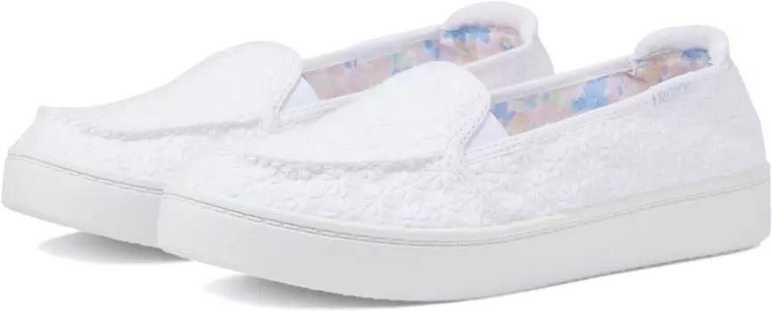 Кроссовки Roxy Minnow Plus, цвет White/White