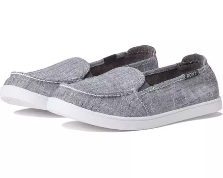 Кроссовки Roxy Minnow VII Slip-On Shoe, цвет Black Overflow