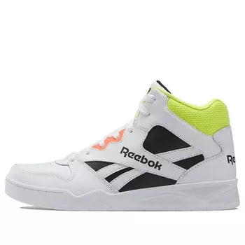 Кроссовки royal bb 4500 high 2 'white black acid yellow' Reebok, белый