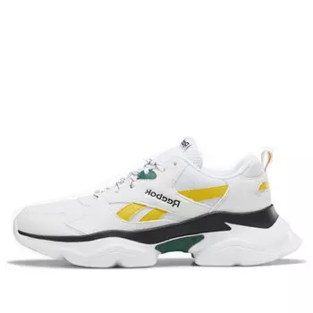 Кроссовки royal bridge 3 'green yellow' Reebok, белый