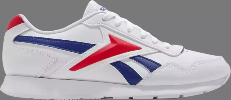 Кроссовки royal glide 'white blue red' Reebok, белый