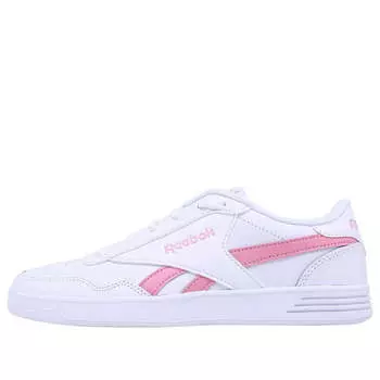Кроссовки royal techque t 'white pink' Reebok, белый