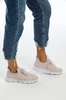 Кроссовки - Розовый - Плоская подошва LETOON