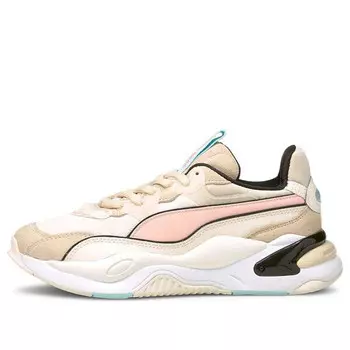 Кроссовки rs-2k metallic sports running shoes for khaki/pink Puma, хаки