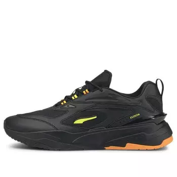Кроссовки rs-fast double 'black yellow glow' Puma, черный