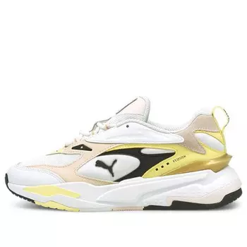 Кроссовки rs-fast mix gold 'white pearl' Puma, белый