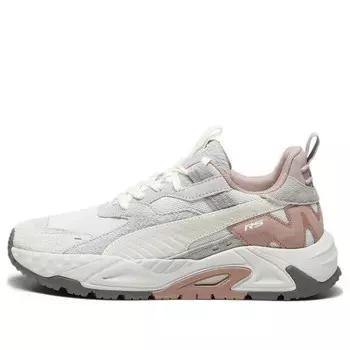 Кроссовки rs-trck new horizon 'glacial grey rose gold' Puma, серый