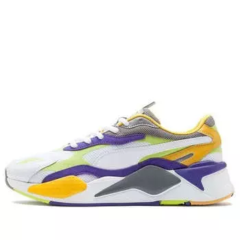 Кроссовки rs-x3 level-up 'limepunch' Puma, белый