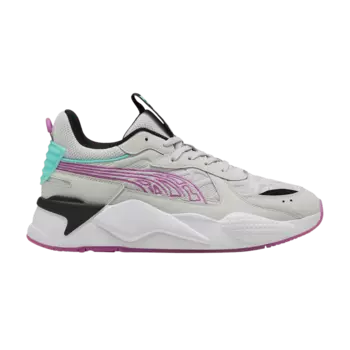 Кроссовки RS-X 'Alien - Glacial Grey Wild Berry', серый