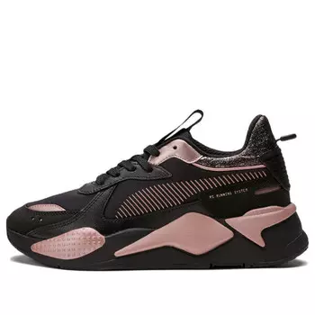 Кроссовки rs-x 'black rose gold' Puma, черный