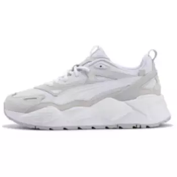 Кроссовки RS-X Lifestyle Shoes Unisex Low-top Белый/Серый Puma
