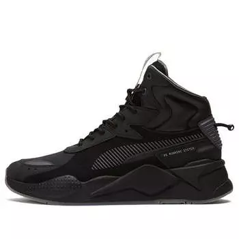 Кроссовки rs-x mid militia 'black asphalt' Puma, черный