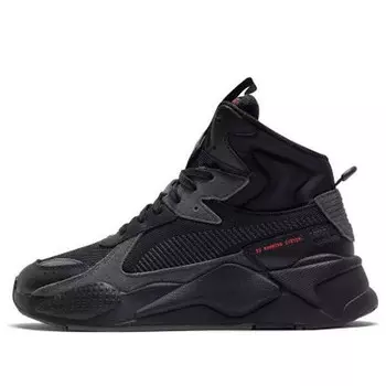 Кроссовки rs-x midtop 'binary code - black' Puma, черный