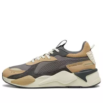 Кроссовки rs-x suede 'grey beige' Puma, серый