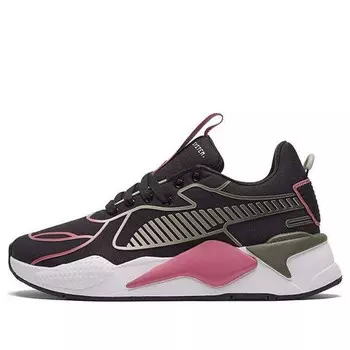 Кроссовки rs-x tpu fade black/white/pink Puma, белый