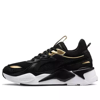 Кроссовки rs-x 'trophy - gold' Puma, черный