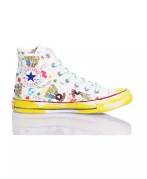 Кроссовки ручной работы Converse, мультиколор
