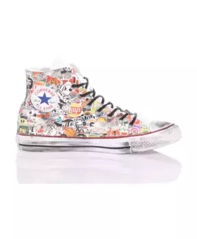 Кроссовки ручной работы Converse, мультиколор