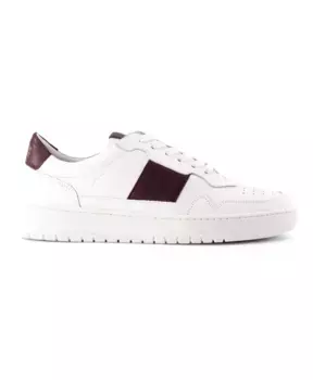 Кроссовки ручной работы с винным узором National Standard, коричневый