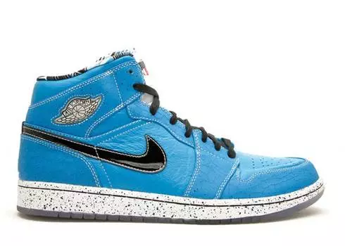 Кроссовки RUFF N TUFF X AIR JORDAN 1 RETRO 'QUAI 54', синий