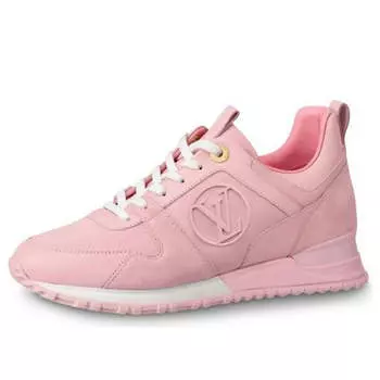 Кроссовки run away calfskin sneakers pink Louis Vuitton, розовый