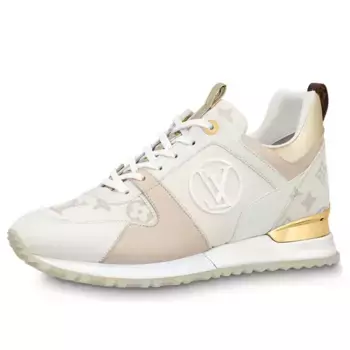 Кроссовки run away sneakers 'beige gold' Louis Vuitton, бежевый
