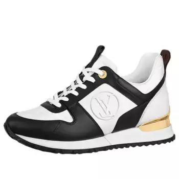 Кроссовки run away sneakers 'black gold' Louis Vuitton, черный