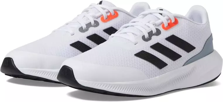 Кроссовки Run Falcon 3.0 Running Shoes adidas, цвет White/Black/Light Grey