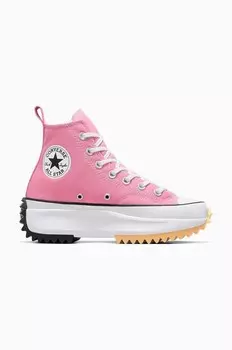 Кроссовки Run Star Hike Converse, фиолетовый