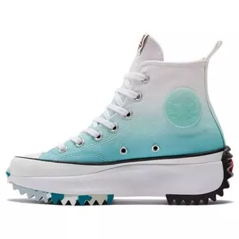 Кроссовки run star hike high 'chinese new year - washed teal' Converse, синий