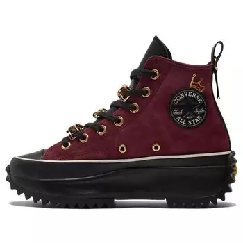 Кроссовки run star hike high 'deep bordeaux' Converse, красный