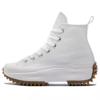 Кроссовки run star hike high 'white gum' Converse, белый